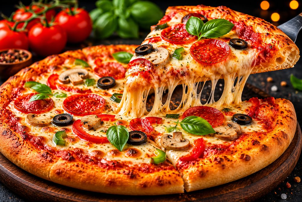 Pizza aus dem Ofen – Lieferservice von Toscana Pizza in Zwickau